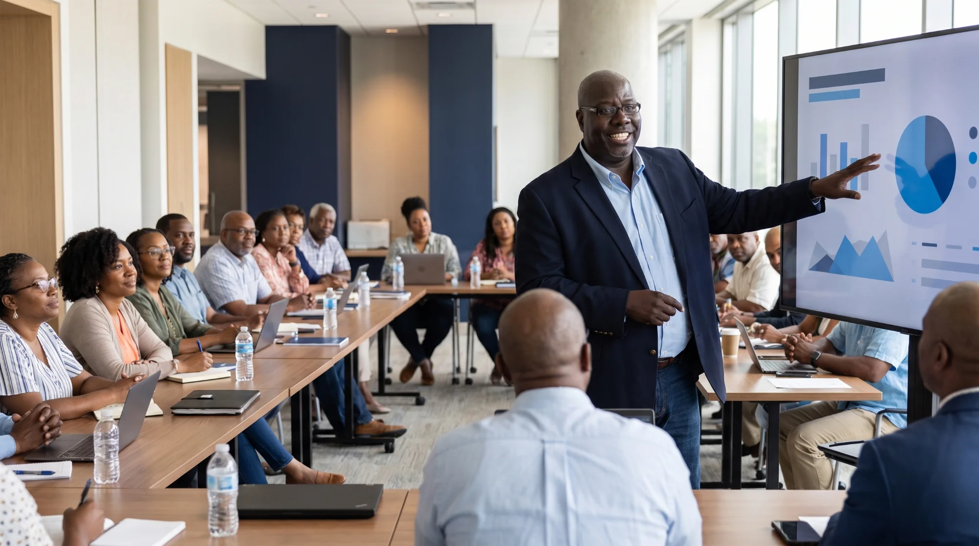 Church leadership in a planning session