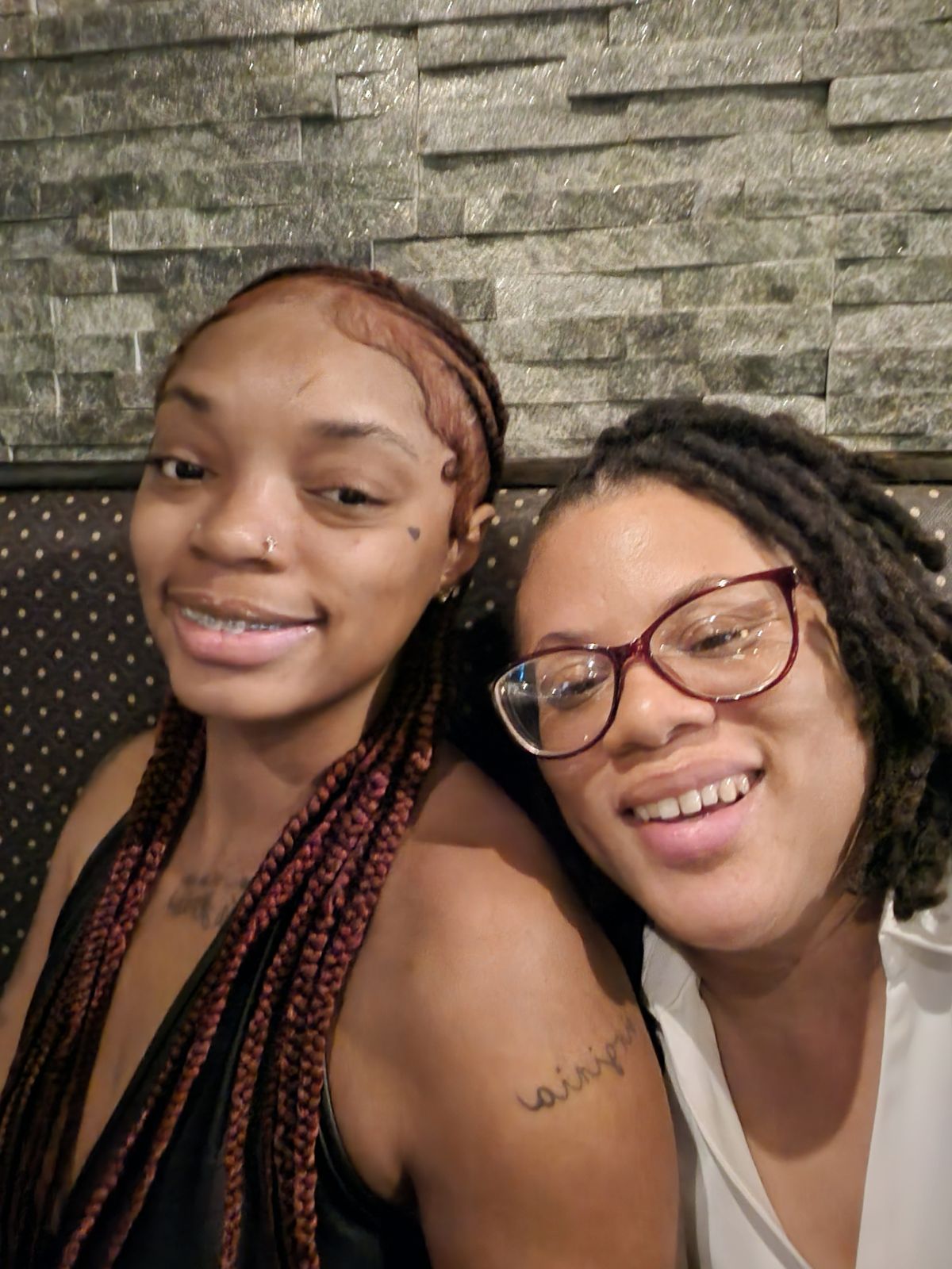 Two women smiling for a photo