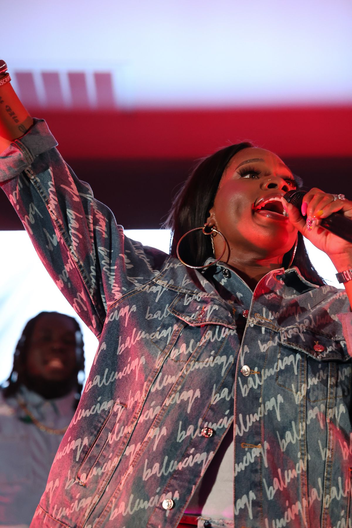 Tasha Cobbs Leonard on stage